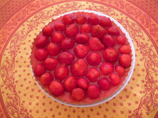 Olive's Strawberry Tart
