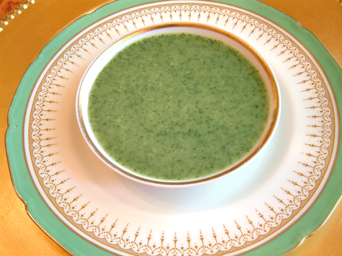Olive's Chilled Watercress Soup